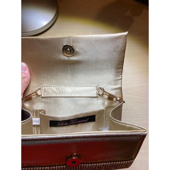 Lulu Townsend Gold Chain Purse - Picture 4 of 5